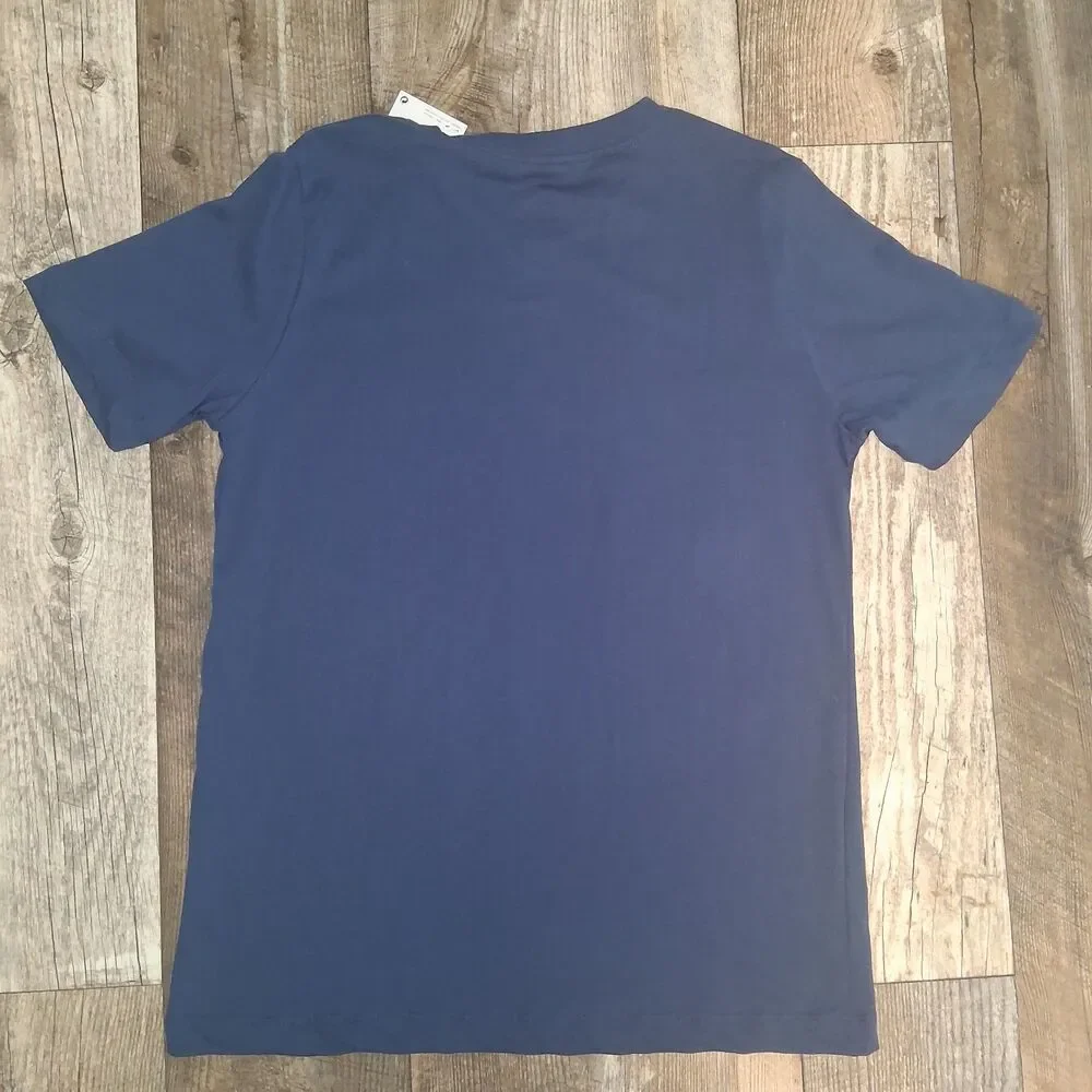 Nike Big Kids Soccer Graphic Tee Midnight Navy Blue XL